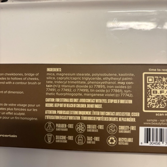 NIB, Beauty For Certain Soft to Sculpted Contour Palette - Picture 2 of 4